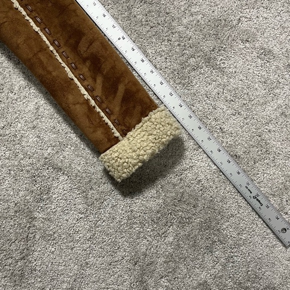 Kennith Cole Reaction Coat Women’s Small Tan Boho Casual Warm Fun Playful Y2K - Picture 12 of 13